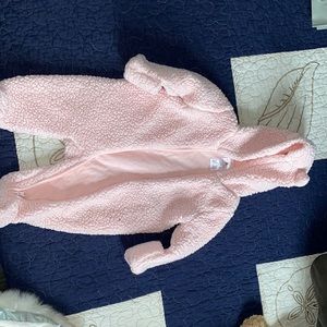Newborn footie jumpsuit